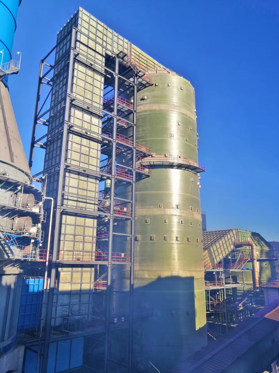 安达砖窑榴莲视频色版大全脱硫塔工程施工厂家-加工安装定做